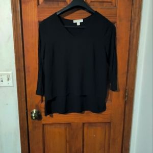 Michael michael kors women's blouse size large black